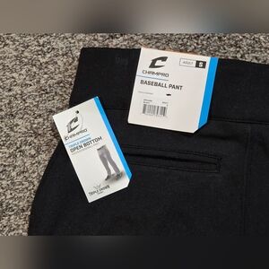 CHAMPRO Men's Triple Crown Open Bottom Baseball Pants Size Small NWT
